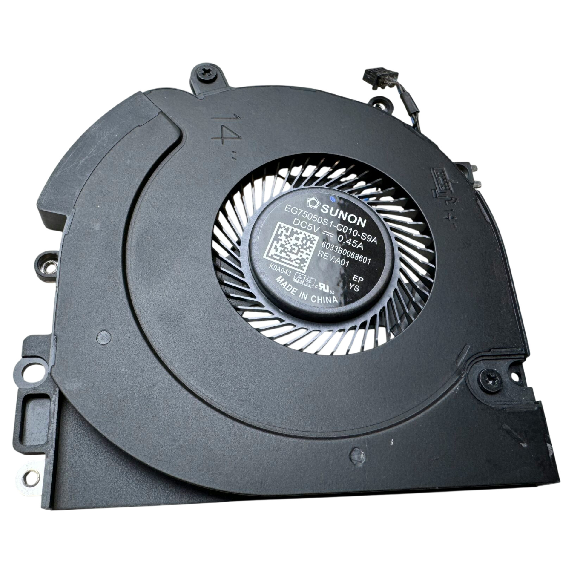 Begagnad CPU Fläkt för HP EliteBook 745 G5 G6 840 G5 G6 845 G5 G6 ZBook 14U G5