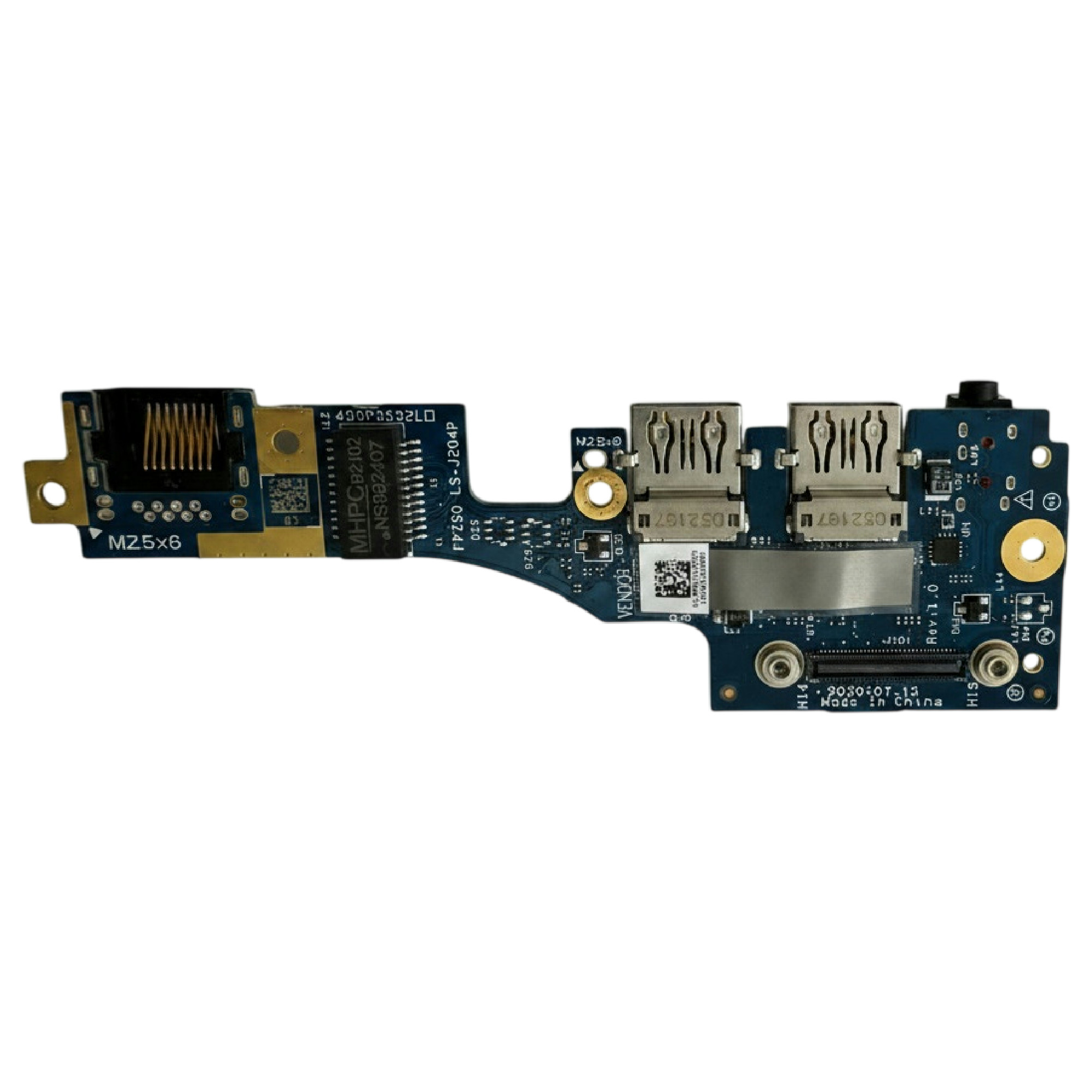 Original HP Zbook 15 G6 G7 G8 USB Audio IO Board LS-J204P Laptop Board