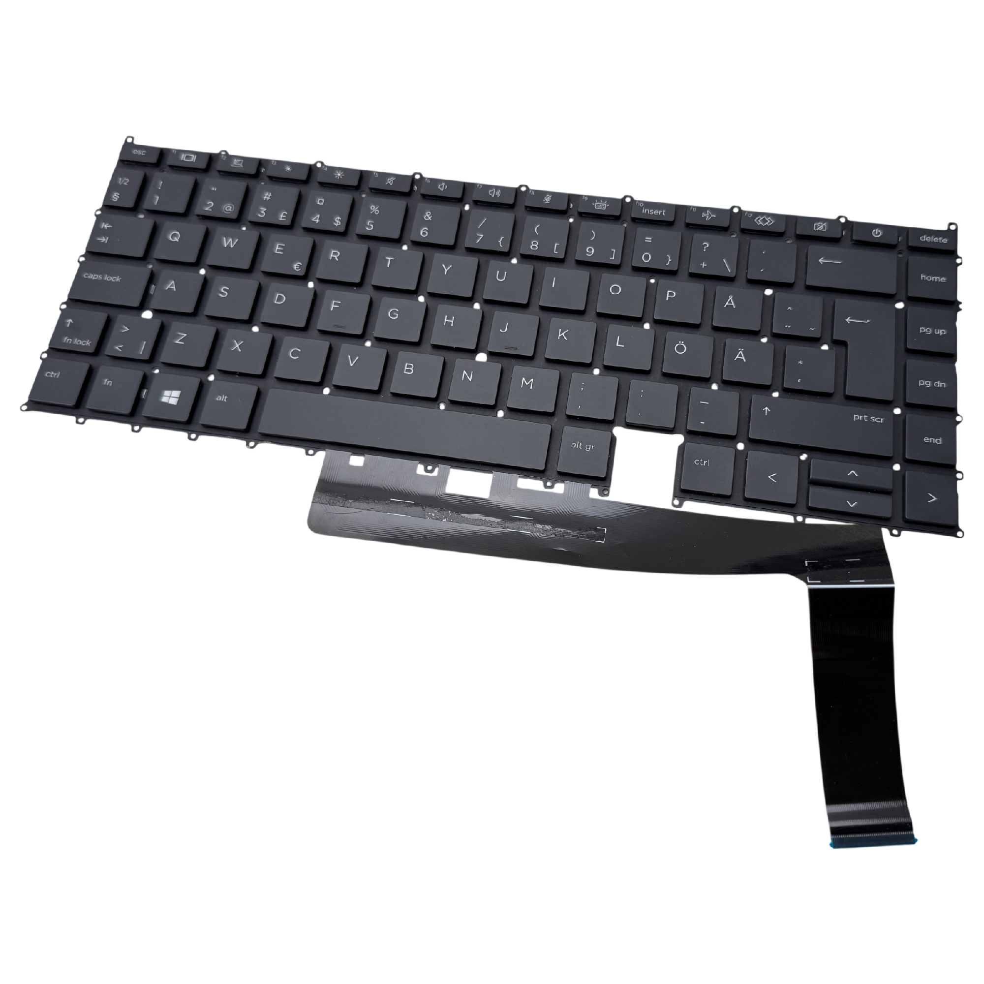 Begagnat HP Swedish Keyboard Folio 1040 G7 G8 EliteBook x360 1030 1040 G7 G8 SN7193BL1