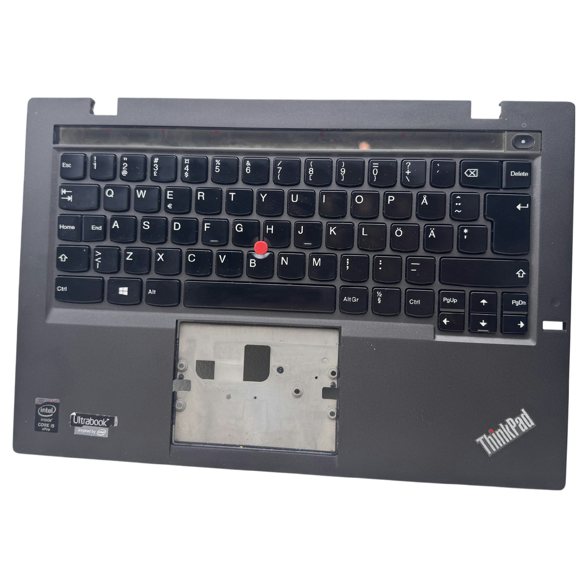 Begagnat Lenovo ThinkPad X1 Carbon 2nd (20A8) Palmrest Keyboard Tangentbord