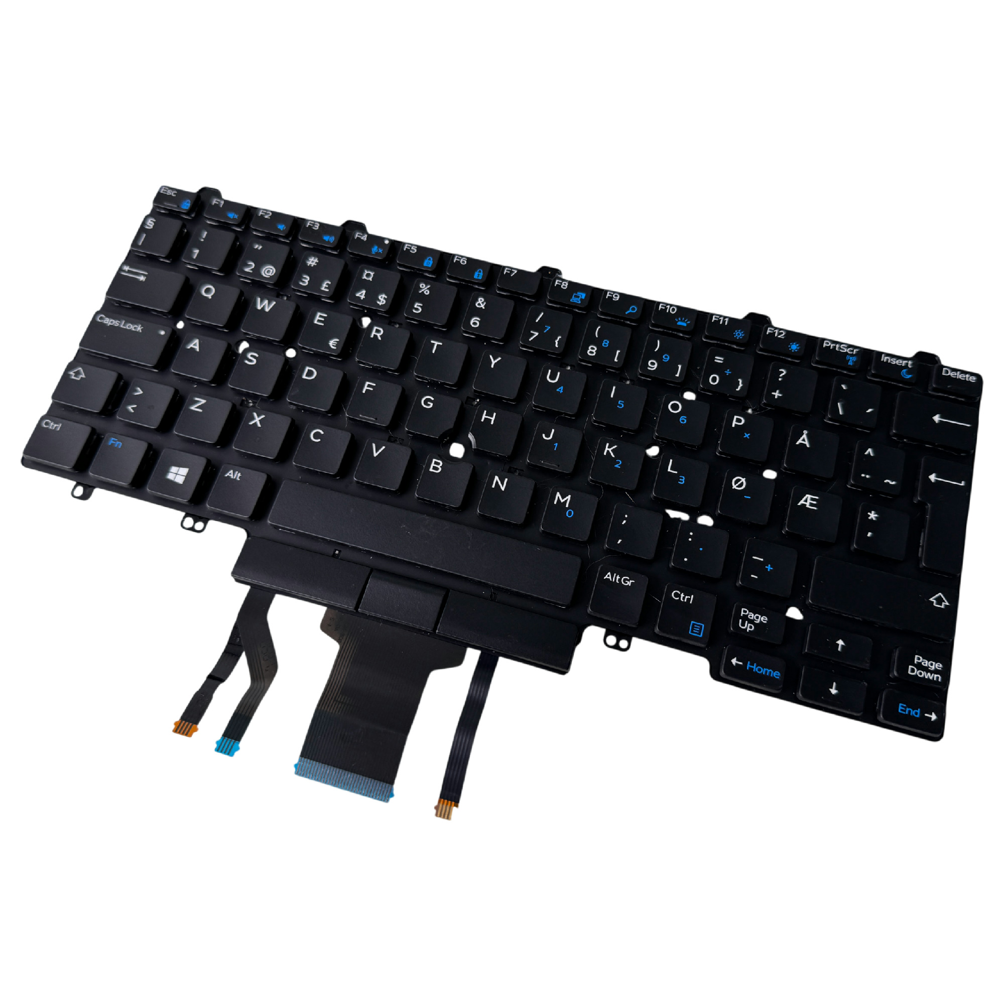 Begagnat Dell Latitude E7450 E7470 7480 7490 (Norsk) Tangentbord keyboard 0PMHJ9