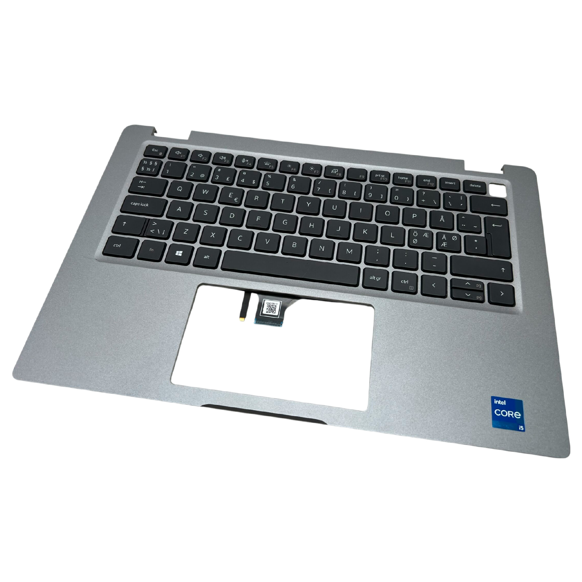 Begagnat Top Cover Upper Case Palmrest Dell Latitude 5420 ink. Nordic Keyboard A20696