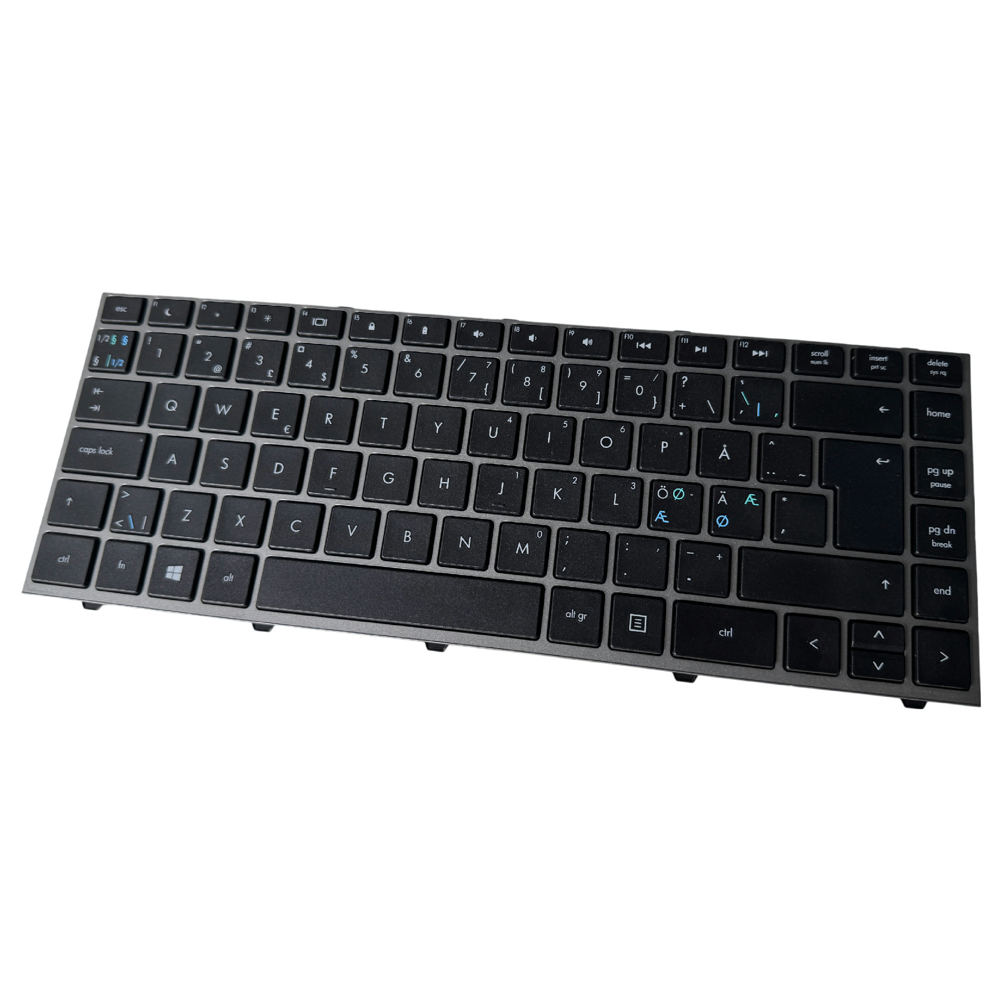 Begagnat Original HP Tangentbord Keyboard Probook 4340s 639396-DH1