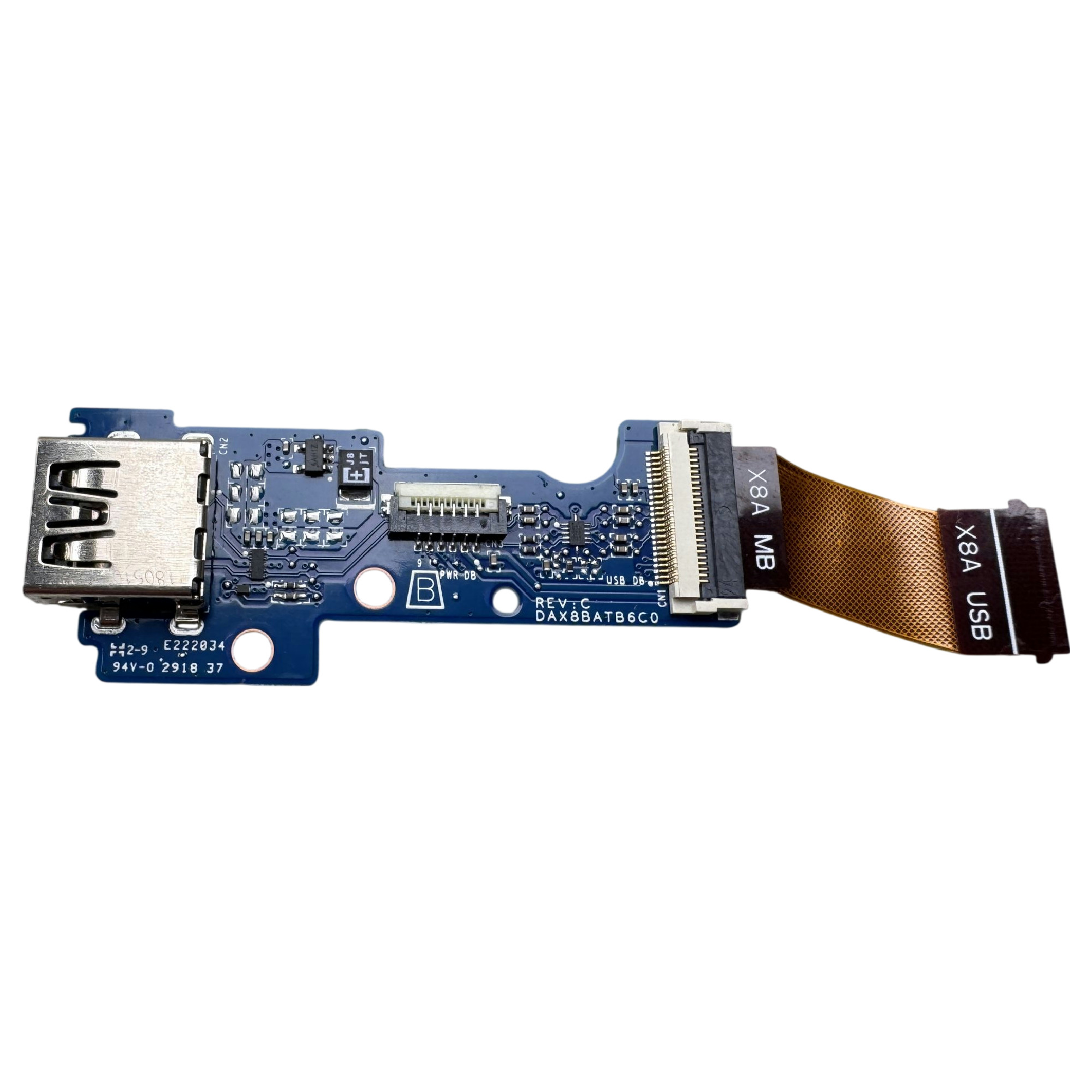 Begagnat Original HP USB Board DAX8BATB6C0 för ProBook 430 440 G5 DAX8BATB6C0