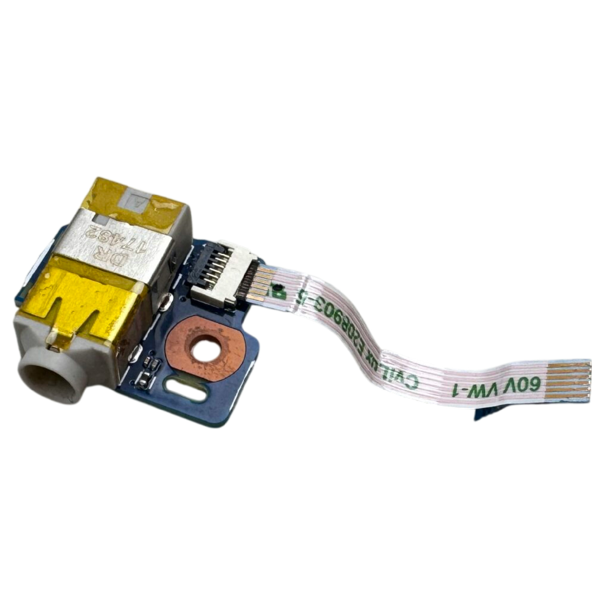 Begagnad HP Elitebook X360 1020 G2 Audio Board W/ Cable 6050A2896001