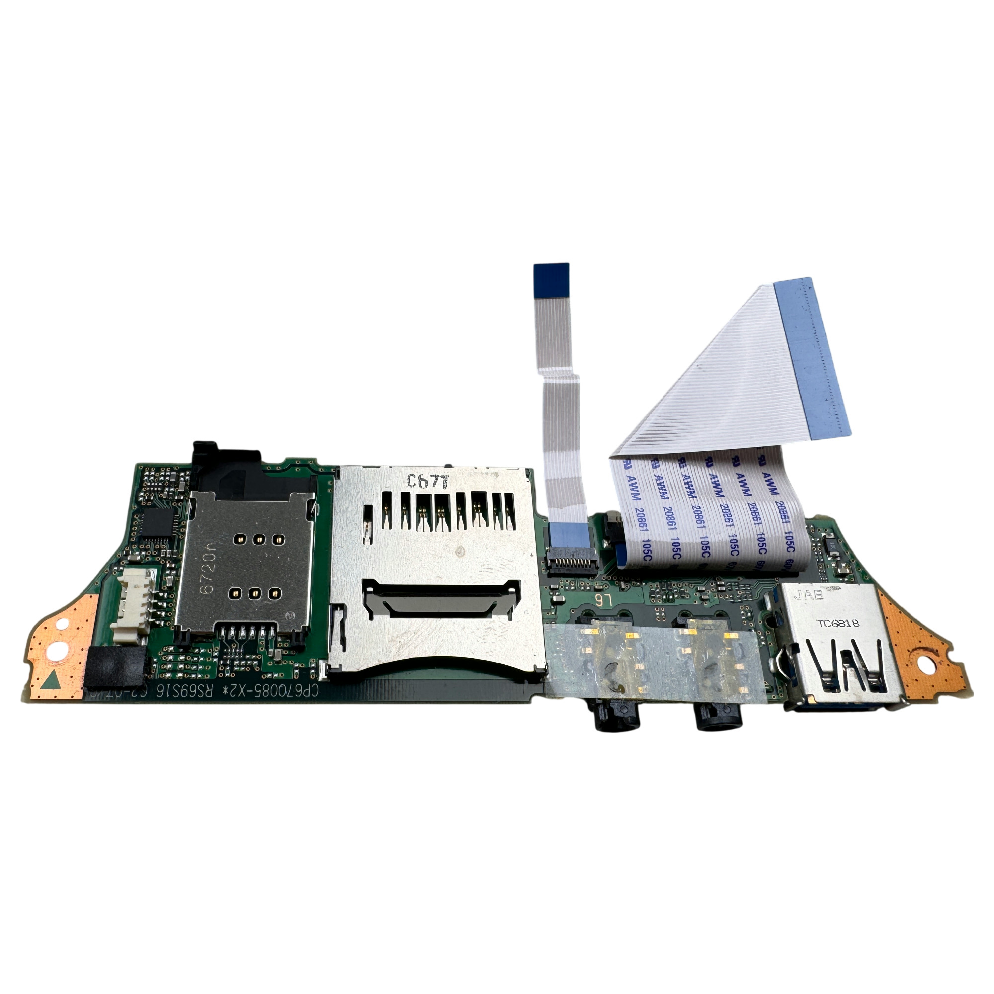 Begagnat Fujitsu Lifebook U745 USB Audio Board CP670085-Z2
