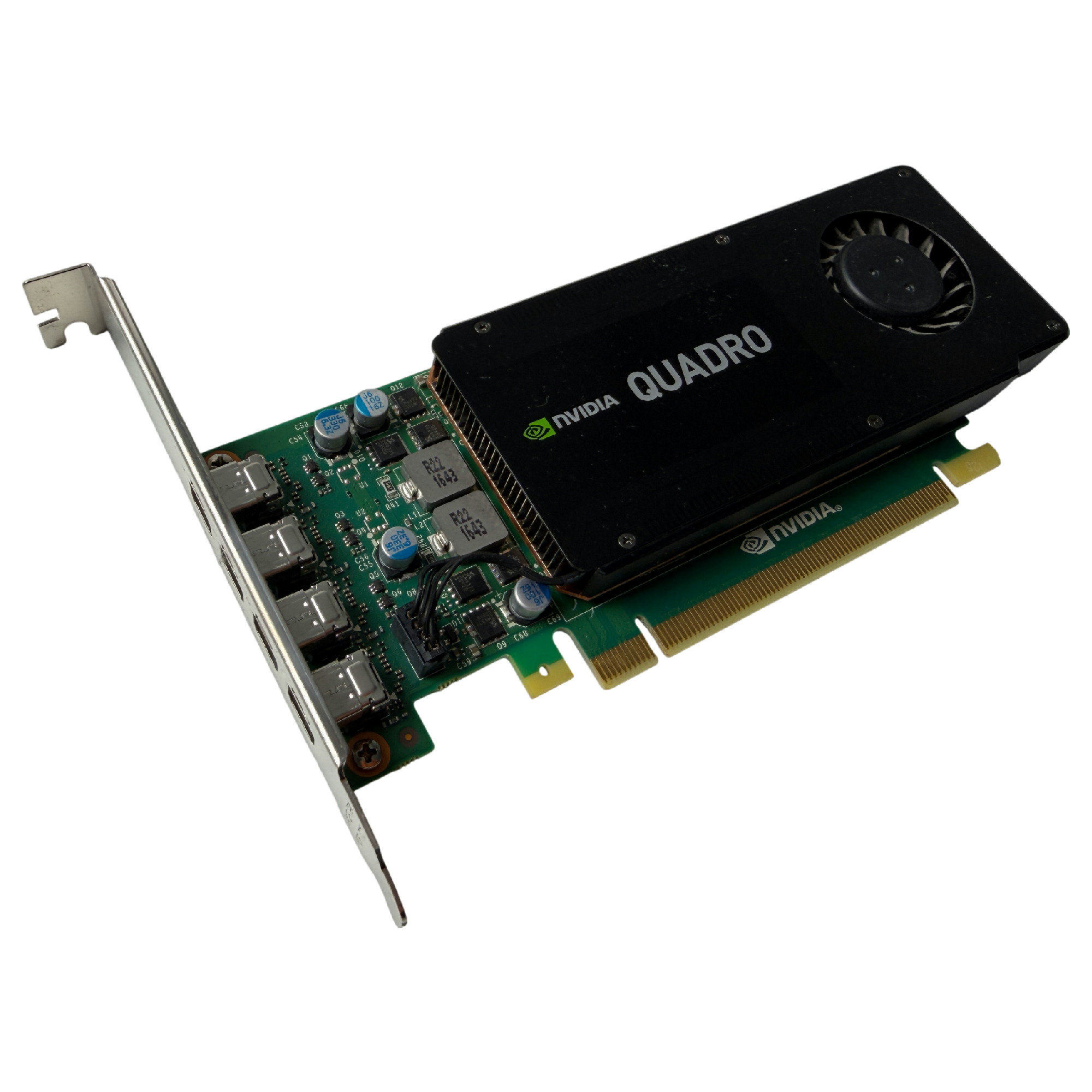 Begagnat HP Nvidia Quadro K1200 4GB GDDR5 Lågprofil Grafikkort 800513-001