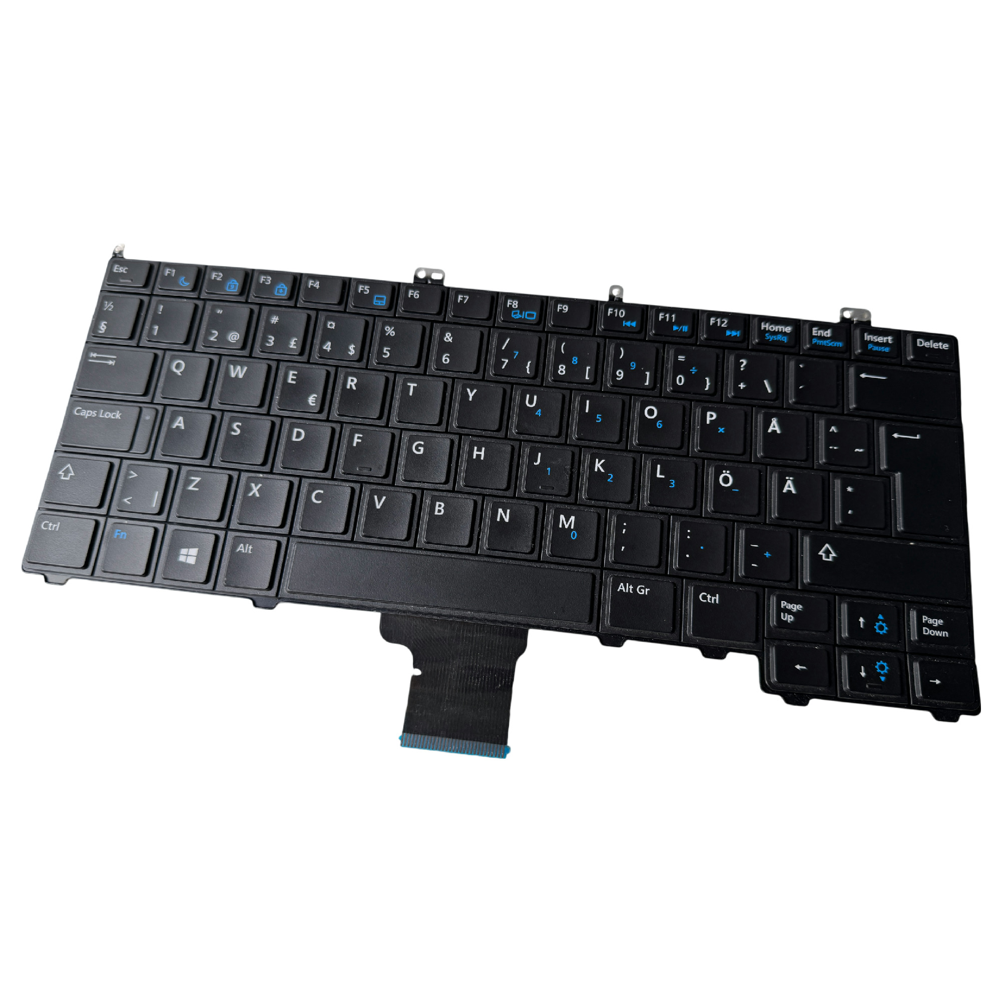 Begagnat Dell Latitude 12 12-7000 E7440 E7240 Tangentbord Keyboard 0W31VN