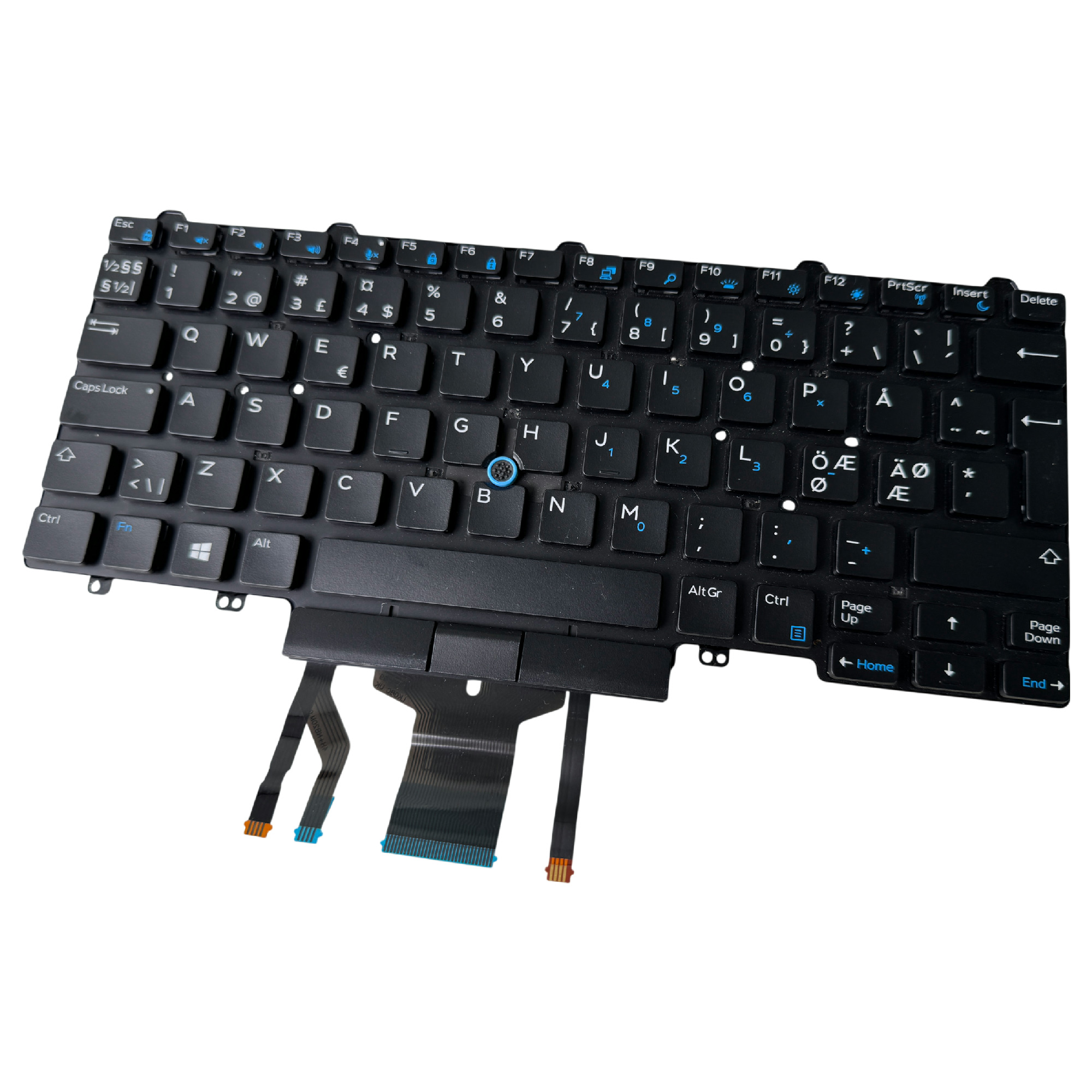 Begagnat Dell Latitude E5450 E7450 E7470 Tangentbord Keyboard 07TNDW