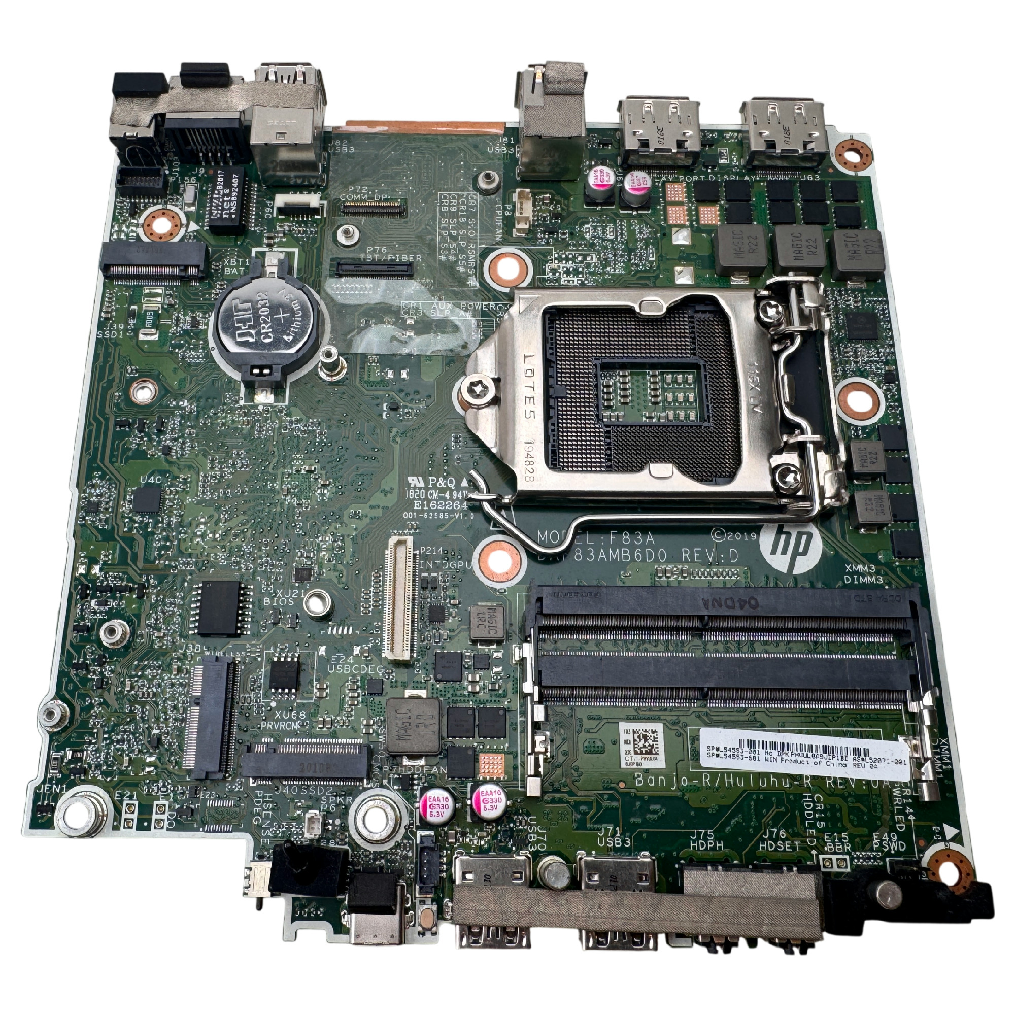 Begagnat Moderkort HP EliteDesk 800 G5 DM Motherboard L54553-601 L54553-001 DAF83AMB6D0