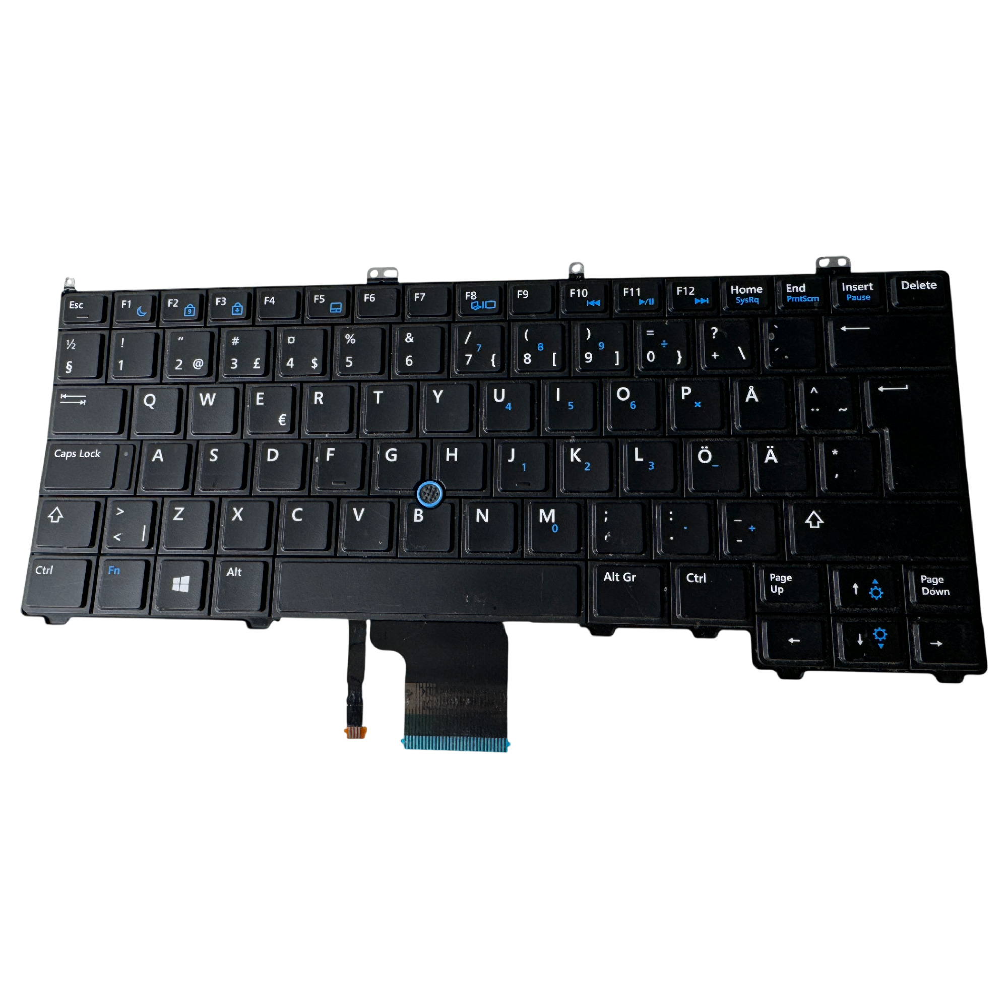 Begagnat Dell Latitude 12 12-7000 E7440 E7240 Tangentbord Keyboard 029M04