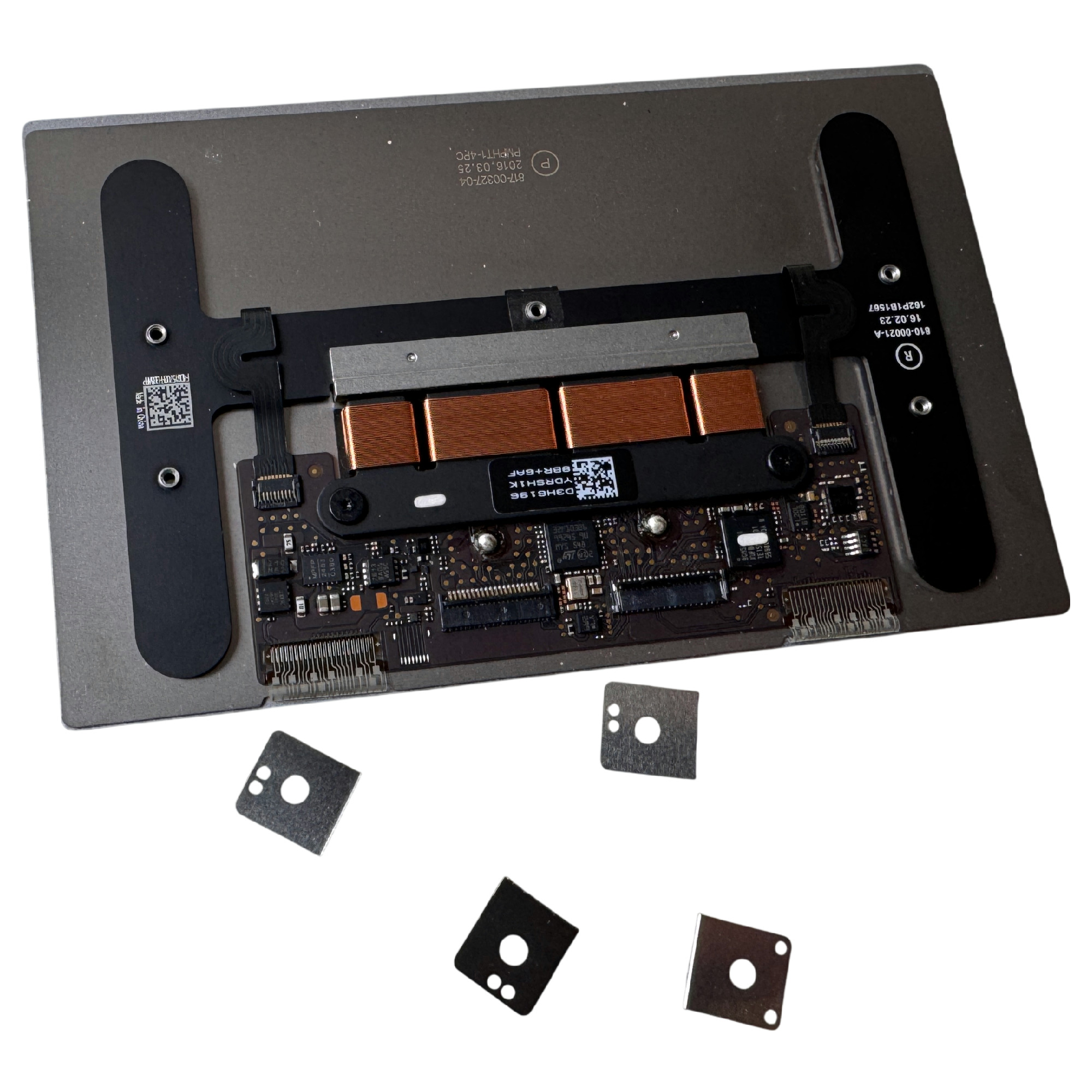 Begagnad Apple Space Gray Trackpad Touchpad 817-00327-04 810-00021-A MacBook 12" A1534 2015 2016 2017