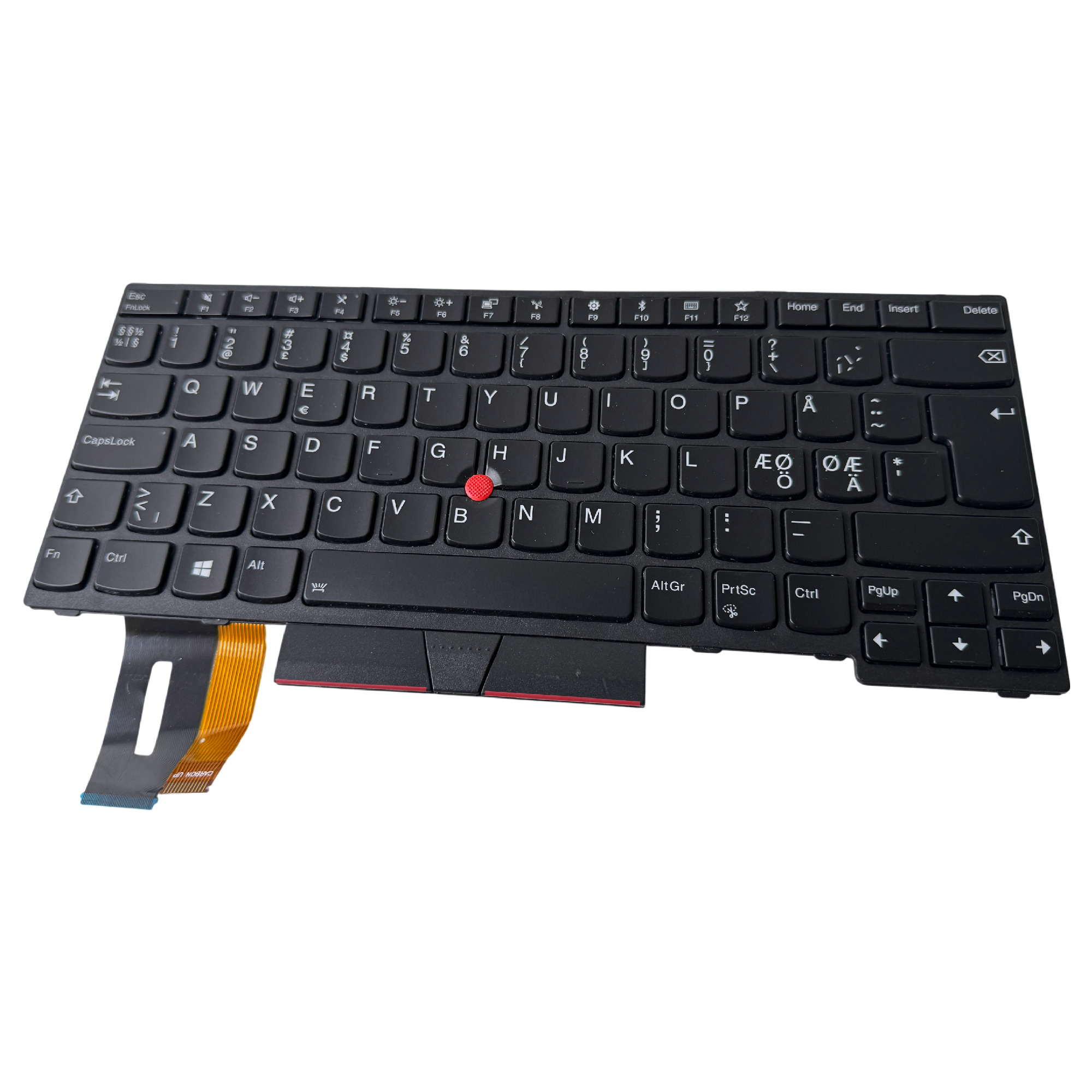 Begagnat Original Lenovo Thinkpad E480 E490 L380 L390 L480 T480s T490 P43S Keyboard FRU 01YP399