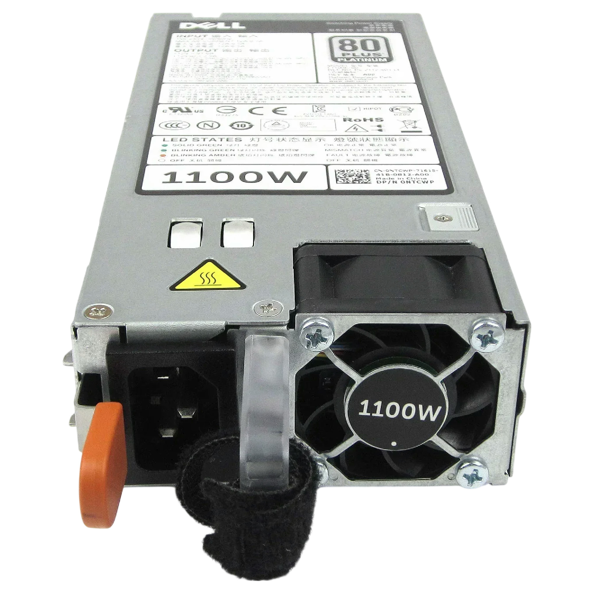 Begagnat Original Dell 0NTCWP PowerEdge R620 R720 R820 Server power supply PS-2112-4D1-LF