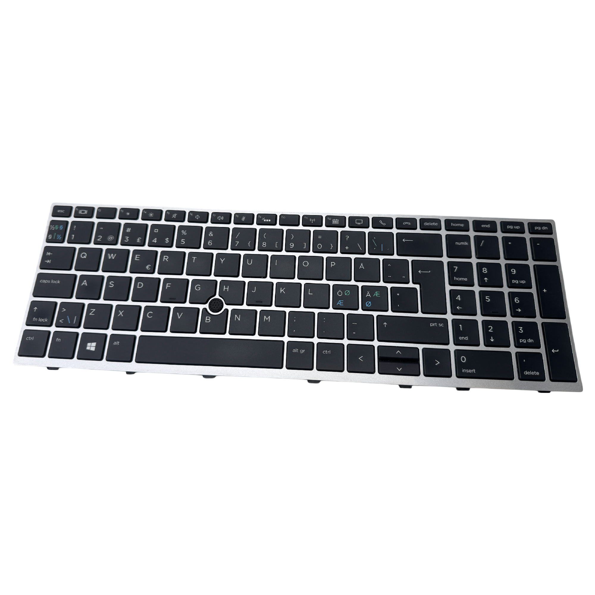 Begagnat Original HP Nordic Keyboard L11999-DH1 EliteBook 755 850 855 G5 G6 Zbook 15u G5 G6