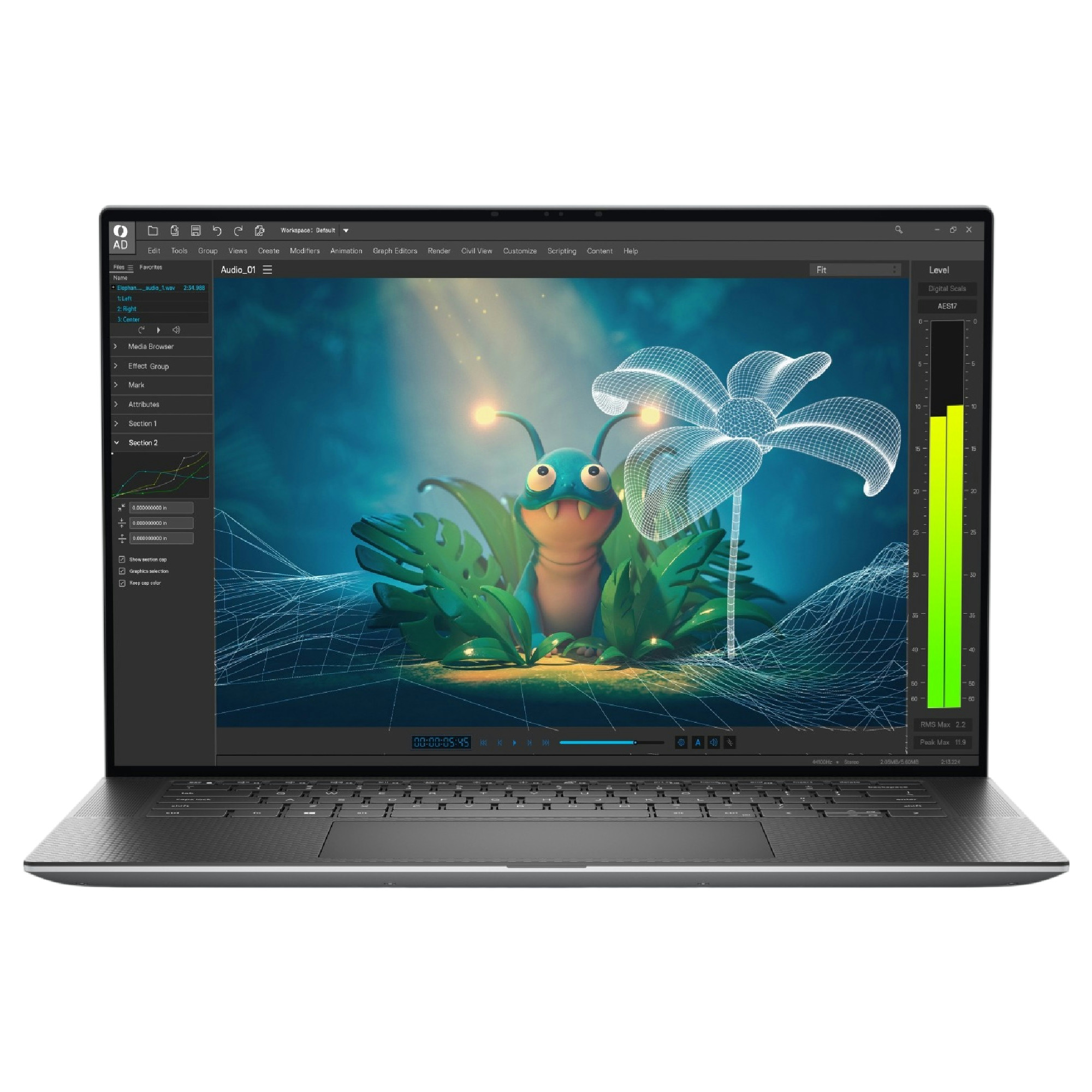 Dell Precision 5570 15,6" UHD+ i9-12900H 32GB 512GB RTX A2000 8GB GDDR6 A-Klass