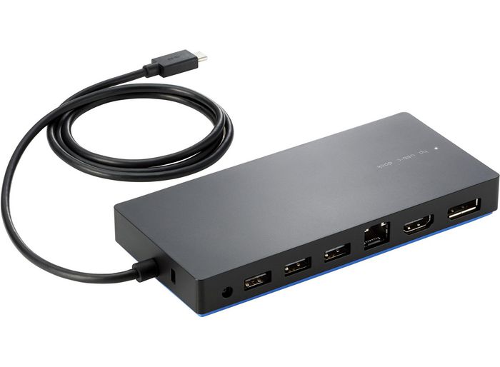 HP Elite USB-C Docking Station + 65W AC Adapter X7W54AA
