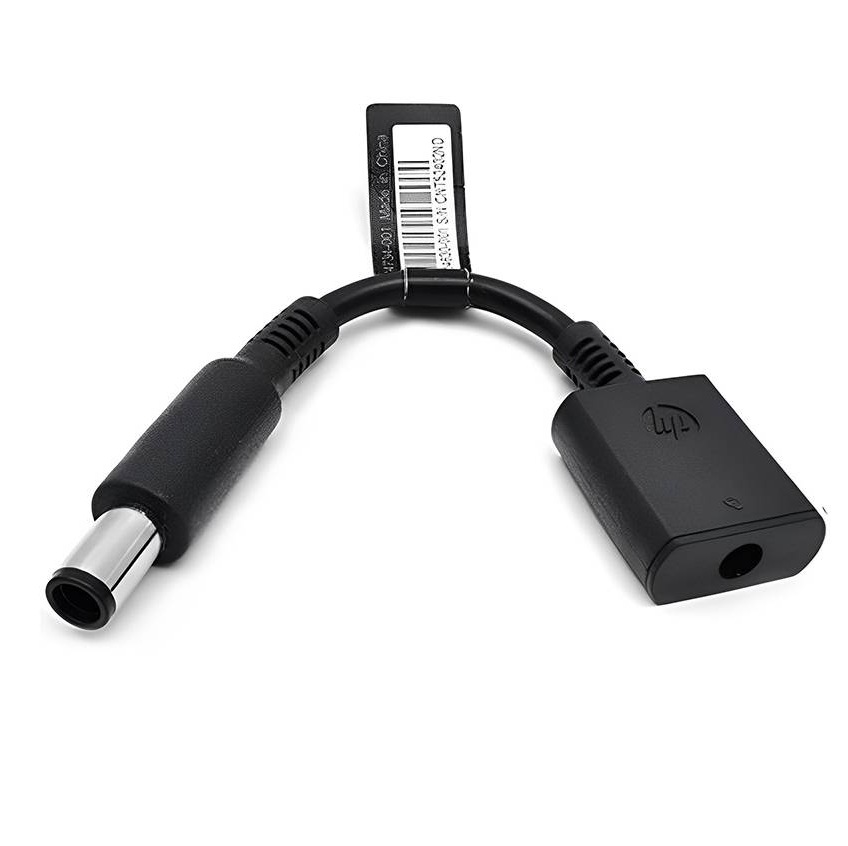 Begagnat HP Original Smart-To-Barrel Strömadapter Omvandlare 734734-001