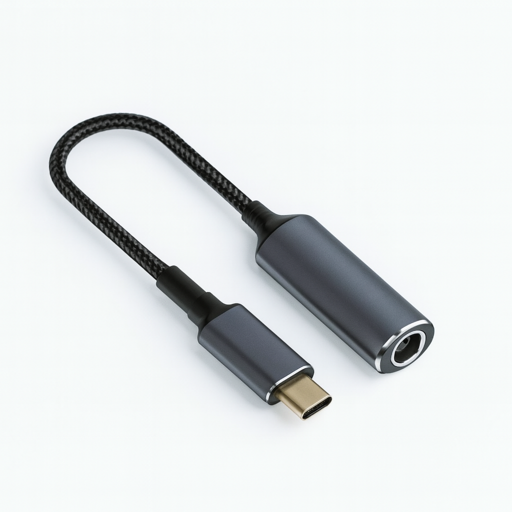 NY! Dell Adapter 140W Female 7.4x5.0mm to USB Type C USBC omvandlare 20V 7A