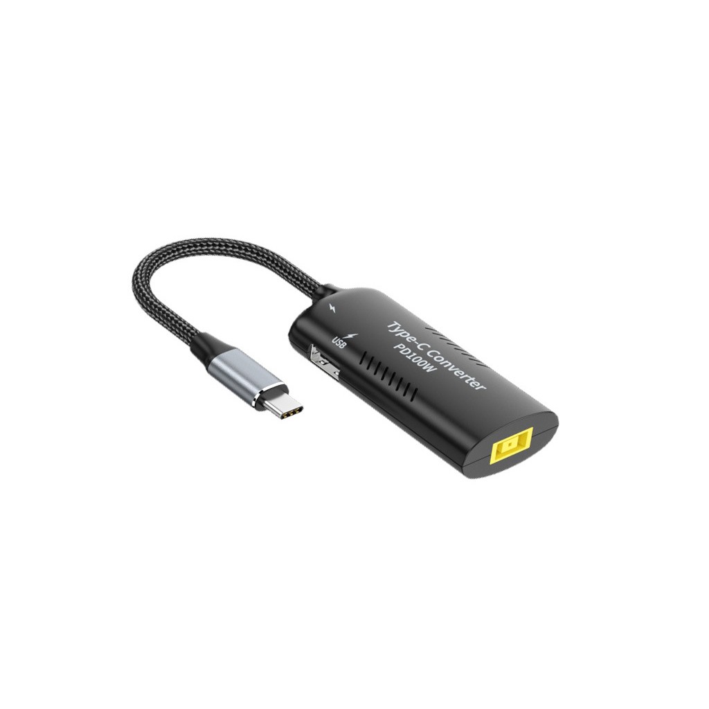 NY! Lenovo 100W Adapter USB Hona Female Rectangle to Male Type C USB-C